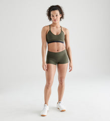Women's Low-Rise Matte Short 2