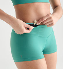 Women's Low-Rise Matte Short 2