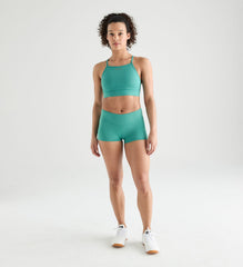 Women's Low-Rise Matte Short 2