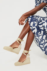 Gold Oro Claro Carina Espadrilles