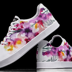 Women's Floral Canvas Trainer
