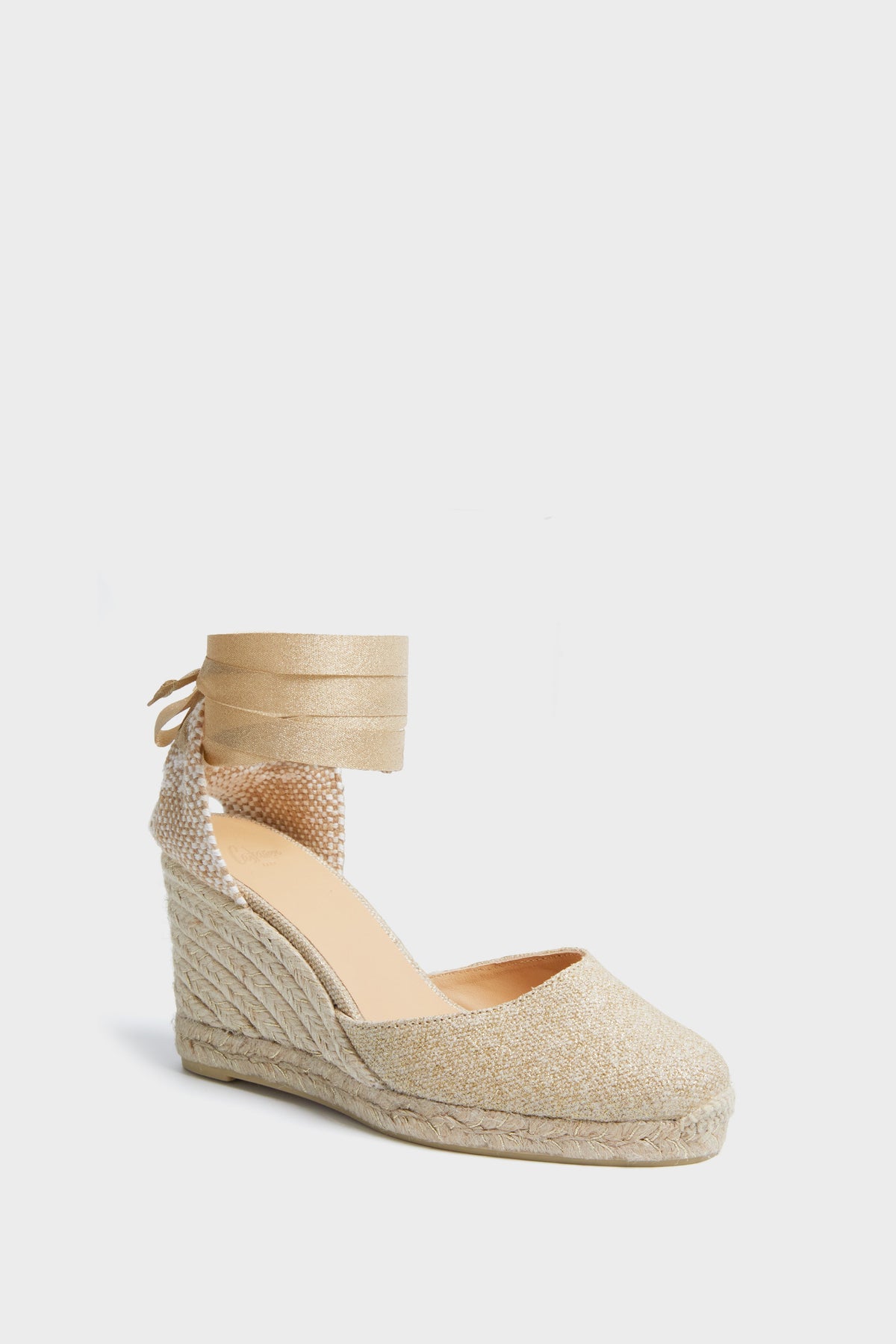 Gold Oro Claro Carina Espadrilles