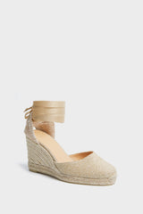 Gold Oro Claro Carina Espadrilles