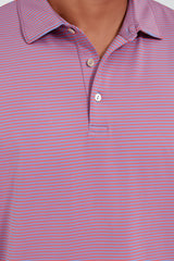 Port Blue Hales Performance Jersey Polo