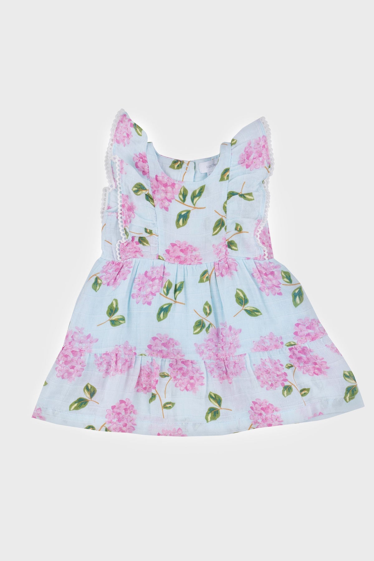 Hydrangeas Picot Edged Dress