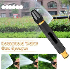 High quality professional pressure water nozzle with metal hose