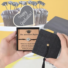Graduation Commemorative Bracelet （Includes Doctoral Cap Box）