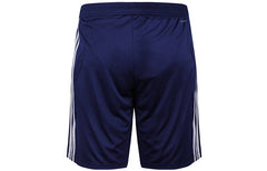 adidas TIRO19 TR SHO Stripe Soccer/Football Sports Shorts Navy Blue DT5173