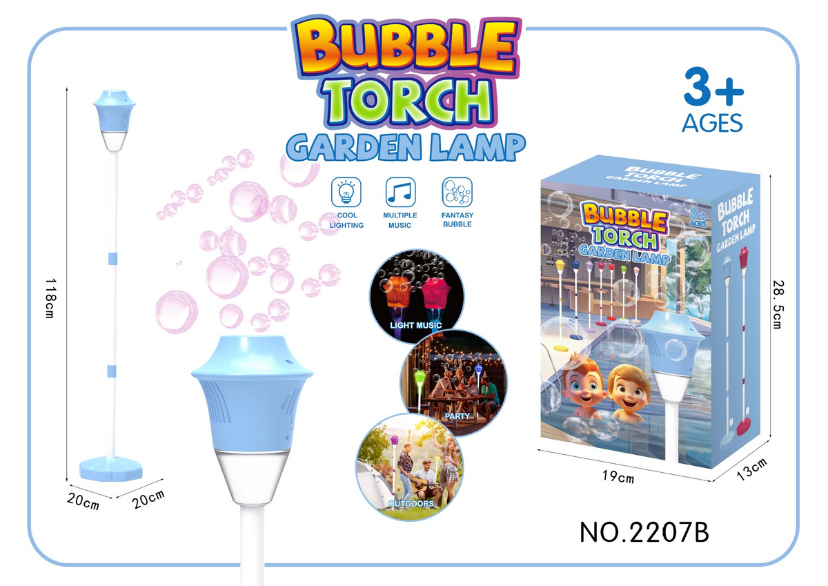 Children's Electric Streetlight Bubble Machine