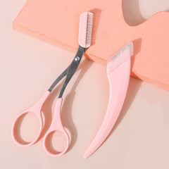 Eyebrow Trimming Scissors Set