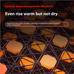 Graphene car heated seat cushion