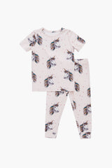 Pink Unicorns Bamboo PJ Set