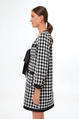 Coco Tweed Bow Dress