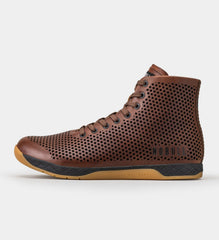 Men's High-Top Leather Trainer