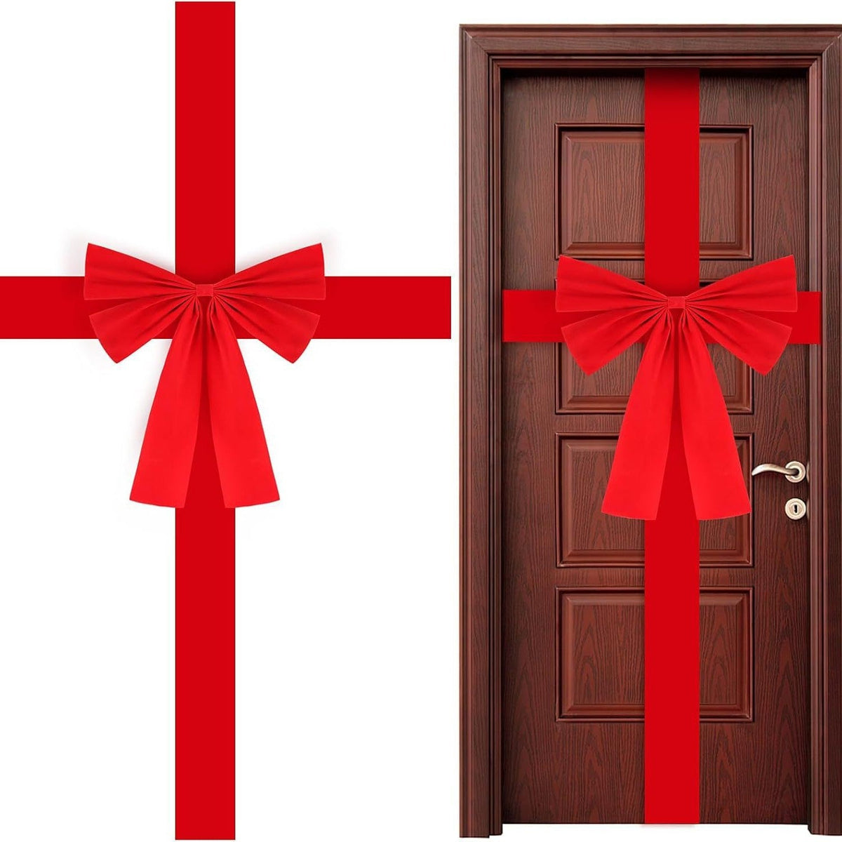 Extra large all-inclusive Christmas traditional bow