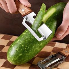 Kitchen Multi-Function Stainless Steel Thickened Fruit Peeler Knife