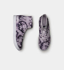 Men's Tie-Dye High-Top Canvas Trainer