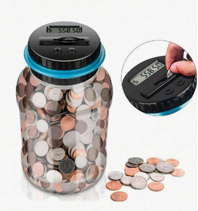 Electronic Piggy Bank Magic Accounting Number Of Piggy Bank