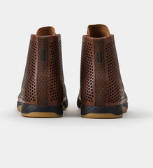 Men's High-Top Leather Trainer