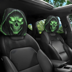 Wacky Double-Sided Printed Car Headrest Cover