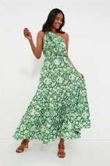 Exclusive Green Botanica Long Dress
