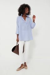 Blue Stripe Willow Blouse