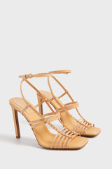 New Wheat Cage High Heels