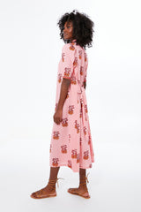 Pink Punch Remi Peony Dress