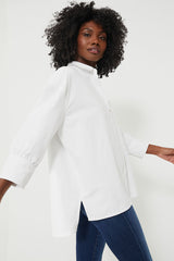 White Oxford Adair Boyfriend Shirt