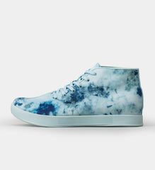 Women's Tie-Dye Mid Canvas Trainer