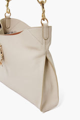 Cement Beige Small Joan Top Handle Bag