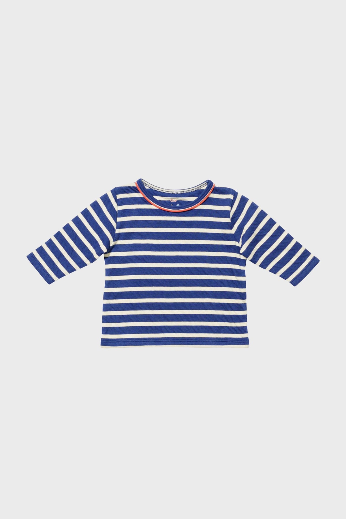 Marine Stripe Edward Baby Long Sleeve Tee