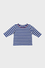 Marine Stripe Edward Baby Long Sleeve Tee