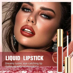 Pearlescent shimmering lip gloss