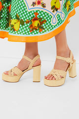 Light Natural Chesse Heels