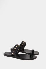Black Thalia Bee Sandals