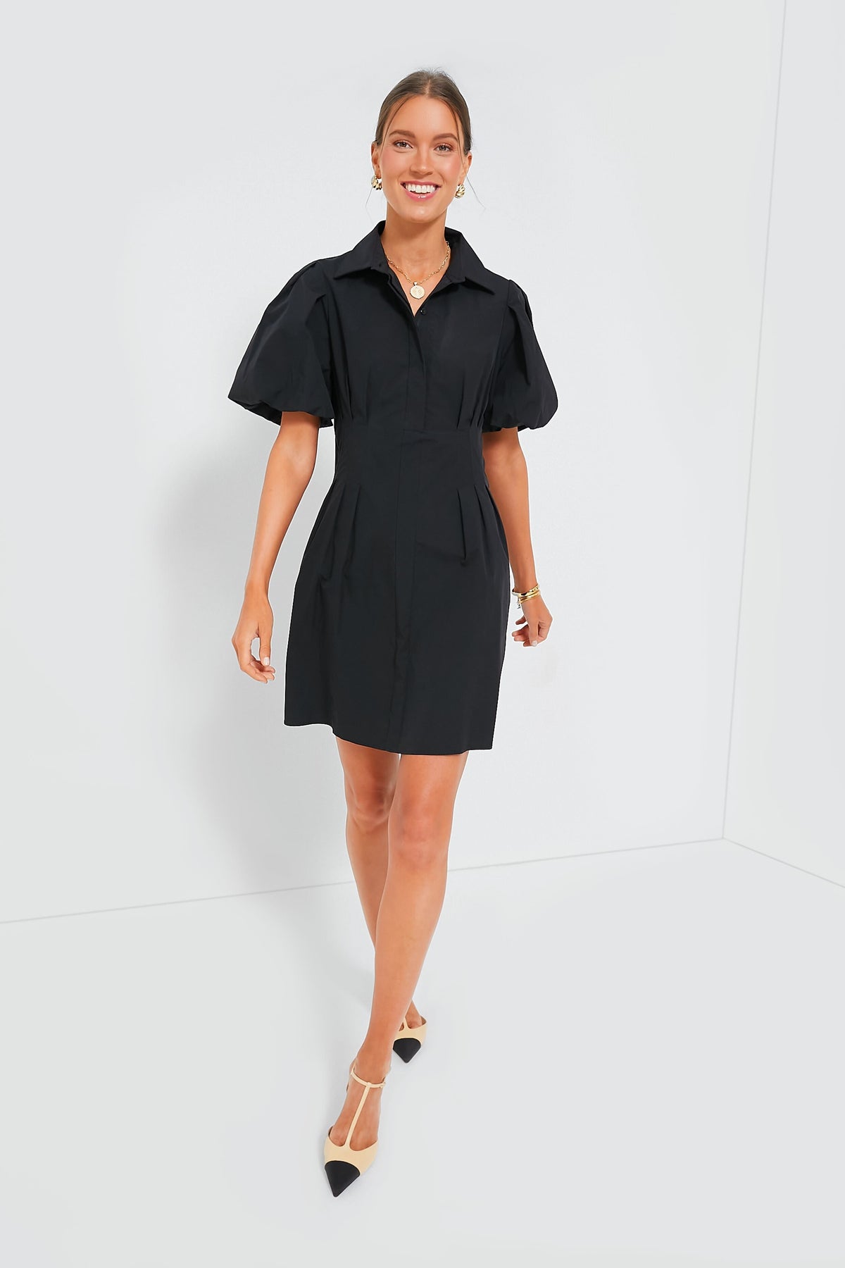 Black Mini Delaney Dress