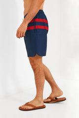 Red Stripe Anchor Trunks