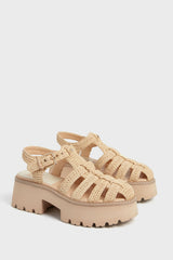 Natural Lasly Sandals