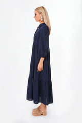 Navy Mabel Maxi Dress