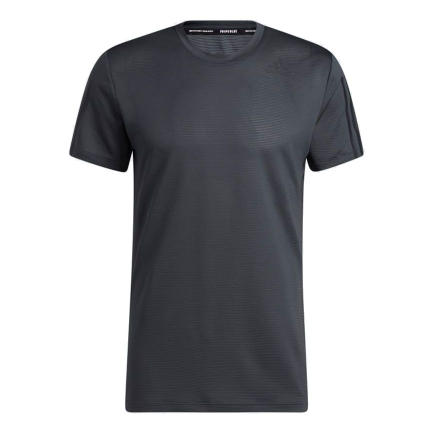 adidas Primeblue Aeroready Sports Training Quick Dry Short Sleeve Black H16879