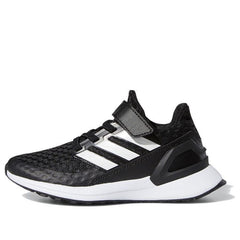 (PS) adidas RapidaRun J 'Black White' EF9258