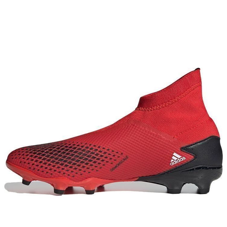 adidas Predator Mutator 20.3 Laceless Firm Ground Cleats Red/Black/White EE9554