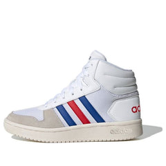 (GS) adidas neo Hoops Mid 2.0 'White Blue Red' FW9121