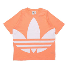 adidas originals Big Trefoil Boxy Tee Large logo Printing Pink FM9905