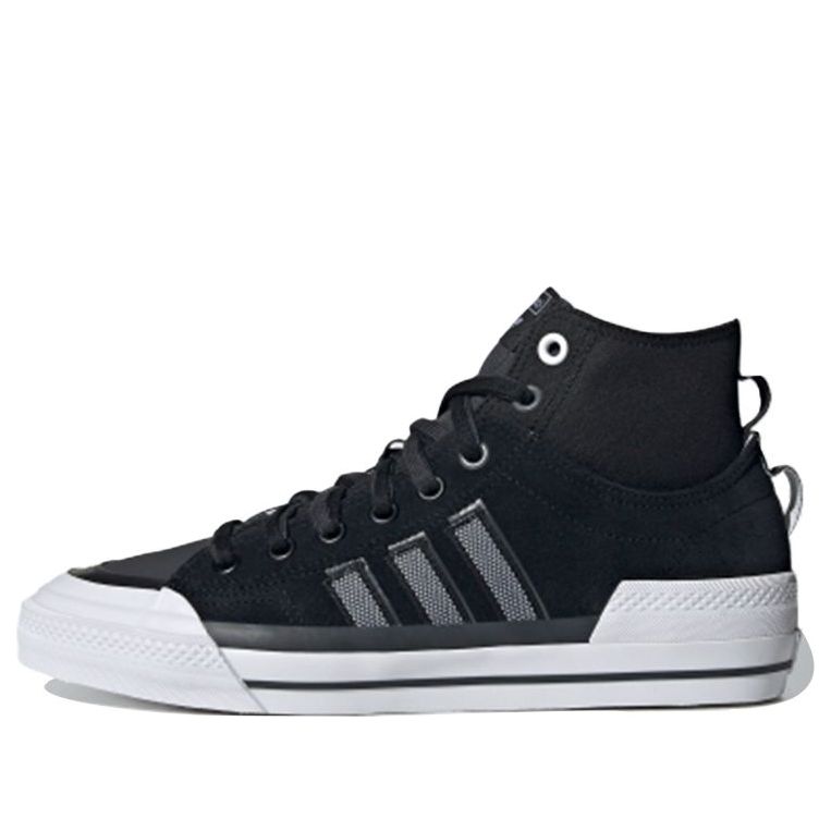 adidas originals Nizza Hi DL 'Black White Silver' GZ2657