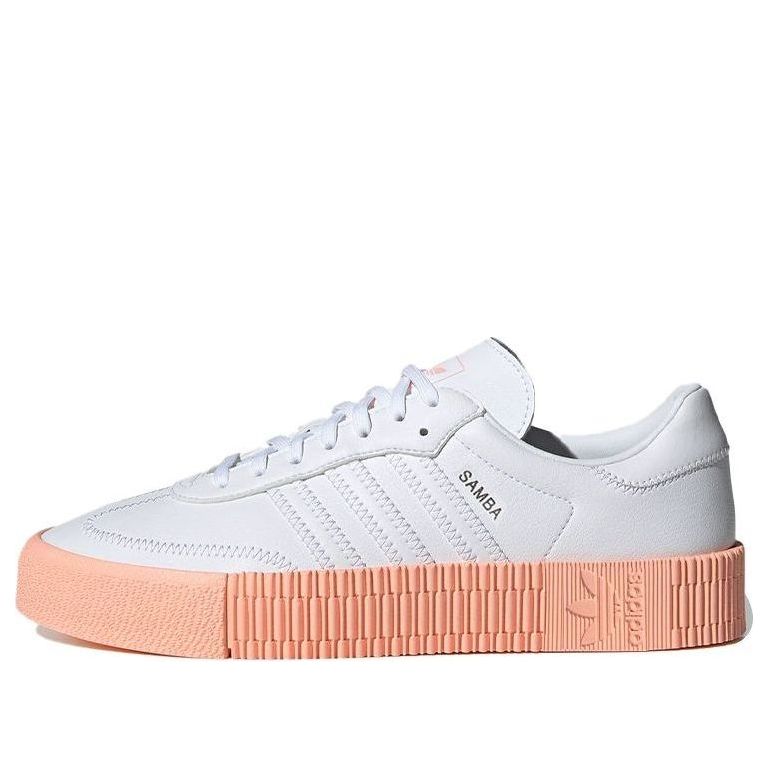 (WMNS) adidas originals Sambarose White/Orange GZ8615