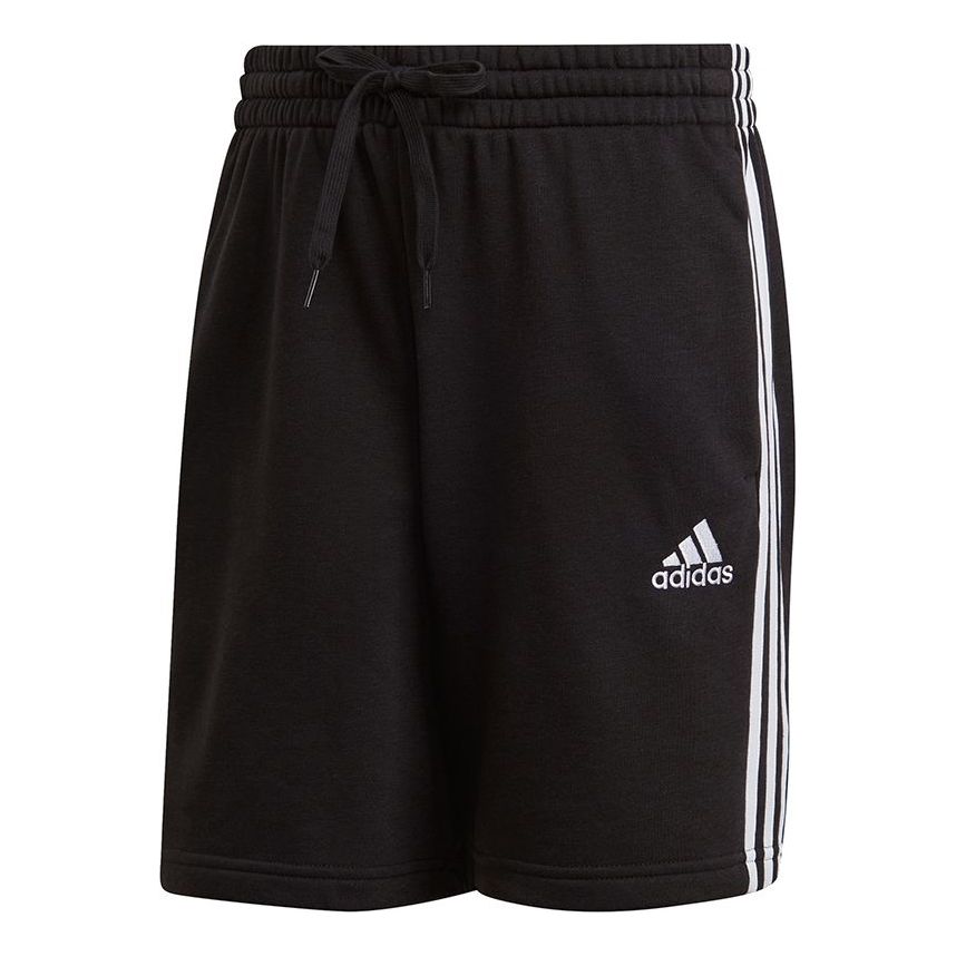adidas M 3s Ft Sho Casual Sports Side Stripe Shorts Black GK9597
