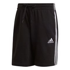 adidas M 3s Ft Sho Casual Sports Side Stripe Shorts Black GK9597