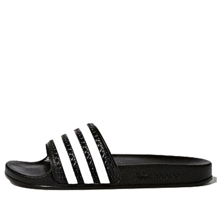 adidas Adilette Slide J 'Black White' BA7130
